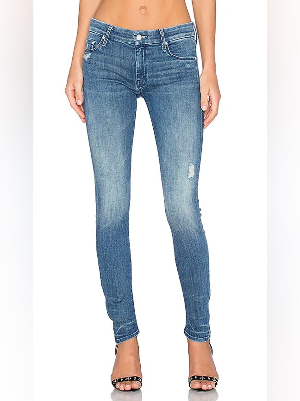MOTHER the looker in graffiti girl size 27
